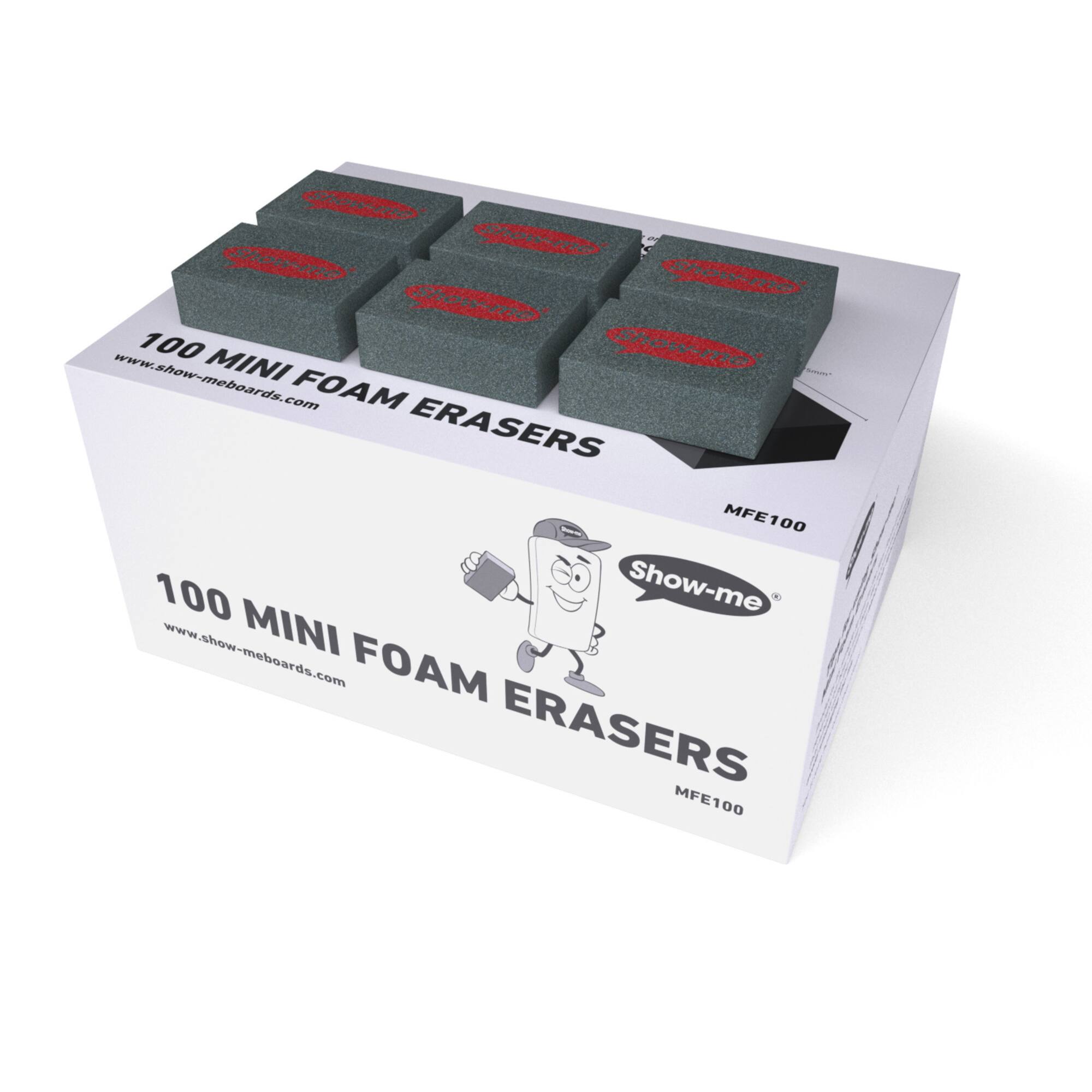 Show-me® Mini Foam Erasers